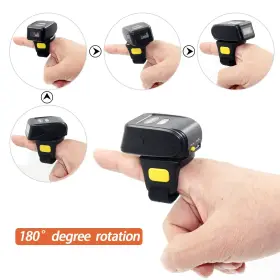 Symcode 603977003472 Bluetooth Ring 1d 2d Qr Barcode Scanner Wearable Wireless Finger Mini Bar Cod #3