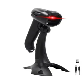 Symcode 719986640918 Wireless 2d Qr Barcode Scanner With Stand 2.4ghz And Usb Wired Reader H