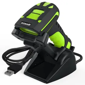 Symcode 719986640932 2d Bluetooth Industrial Barcode Scanner Bar Code Reader With Wireless