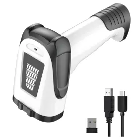 Symcode 765569540755 2d Handheld Wireless Barcode Scanner With Stand 3-in-1 Scanners - Co