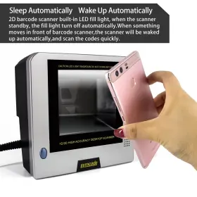 Symcode 791360185000 2d Qr Barcode Scanner Omnidirectional Hands-free Automatic Reader Abl #3