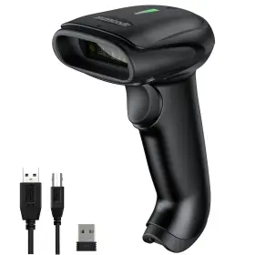 Symcode 798220489575 2d Wireless Barcode Scanner Bluetooth6.0 And Wireless2.4g Usb Wired Connectio