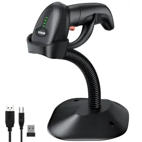 Symcode 798220489650 Bluetooth Wireless Barcode Scanner With Auto-sensing Standputting On