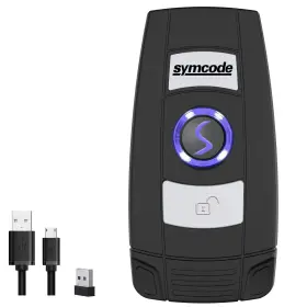 B0cqn3pykx Symcode Mini 1d Bluetooth Wireless Barcode Scanner 3-in-1 Bt/usb/2.4g Handheld