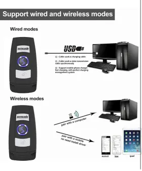 Gx6-2d-us-2 Symcode Mini 2d Portable Handheld Bluetooth Barcode Scanner Wireless 2.4g And Usb Wired #3