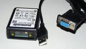Symcode Mj-3310 Qr Scanner Fixed Mount 2d Barcode Mini Usb And Rs-232
