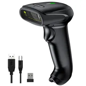 Mj-6709cb-at Symcode Bluetooth Barcode Scanner Handheld Usb Ccd Cordless Reader 2.4g Wireless Mac
