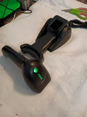 Mj-r40-db Symcode Mj-r40db Bluetooth 2d Barcode Scanner Wireless 2.4g Usb Memory