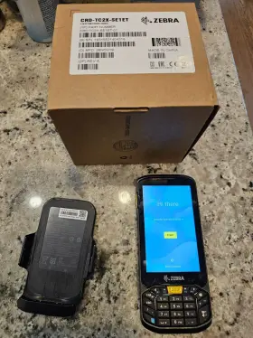 Tc200j Tc20 650043075956 Zebra Mobile Computer With Wi-fi Bluetooth Barcode Scanner Camera