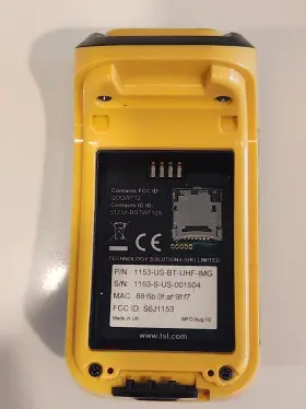 1153-us-bt-uhf-img Technology Solutions Tsl 1153 Bluetooth Wearable Uhf Rfid Reader With 2d Barcode Imager Scanner #2