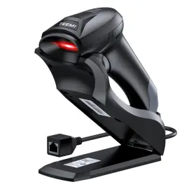 Teemi 954309998909 Qr Bluetooth Barcode Scanner With Wall Mountable Usb Charging Cradle