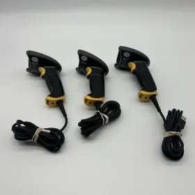 T22n Teemi Lot Of 3 Usb And Qr Barcode Scanners With Adjustable Neck Stands - Tested #3