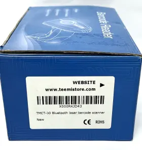 Tmct-30 Teemi Bluetooth Wireless Laser Barcode Reader Inch Untested For Parts #3