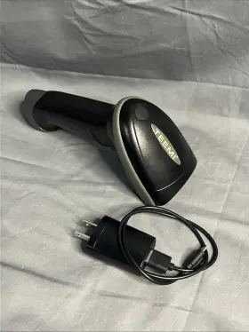 Tmsl-50 Teemi Bluetooth Barcode Scanner With Usb Charging Cord Powers On Nice