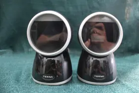 Tmsl-70 Teemi Lot Of 2 1d 2d Hands-free Presentation Barcode Scanner