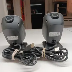 Tmsl-72 Teemi Handsfree 2d 2-pack Qr Desktop Barcode Scanner Black Fast Ship #2