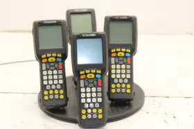 7035 Teklogix Lot Of 4 Handheld Computer Barcode Scanners - Untested As-is