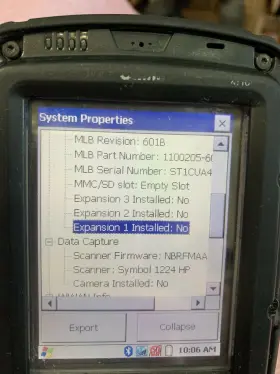 7545xv Teklogix Psion Omnii Xt10 Handheld Barcode Scanner 7545 Xv High Impact With Grip #3