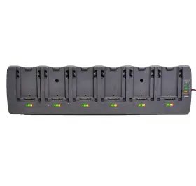St3006 Teklogix Psion 6 Bay Battery Charger No Ac Adapter