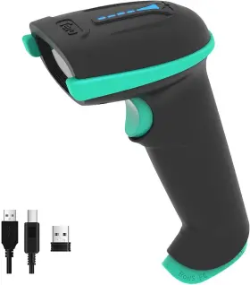 Tera 262380670914 Barcode Scanner Wireless Versatile 2-in-1 2.4ghz Usb 2.0 Wired Wit