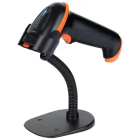 Tera 262380670990 Barcode Scanner Wireless 1d Laser Cordless Reader With Battery Level