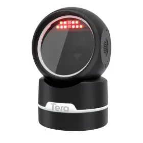 Tera 262380672543 2d Qr Desktop Omnidirectional Barcode Scanner With Upgraded Sensor Light Soft