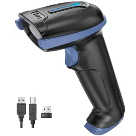 Tera 262380675513 1d 2d Qr Barcode Scanner Wireless And Wired With Battery Level Indicator