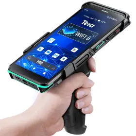 Tera 262380678194 Android 11 Barcode Scanner Pda With Pistol Grip Wi-fi 6 Ready Handheld Mobil