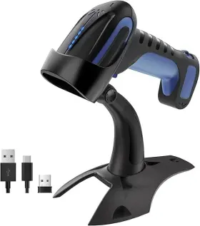 Tera 262380679979 Wireless Barcode Scanner With Hands-free Stand 2500mah Battery Ip66