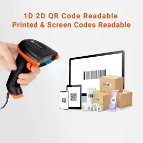 Tera 791727456019 Upgraded Usb 1d 2d Qr Barcode Scanner Wired Officially Certified Dustproof S #3