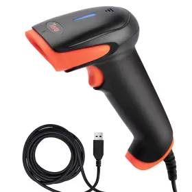 Tera 791727456033 1d Wired Barcode Scanner No Laser - Eye Safe Ccd Screen Scan Handheld Bar C