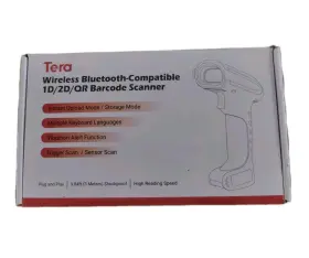 8100-og-a Tera New Wireless Bluetooth-compatible 1d/2d/qr Barcode Scanner Model 8100