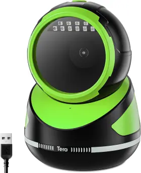 9800 Tera Gn Us Barcode Scanner Handsfree Omnidirectional Pro Version Desktop 1d Green