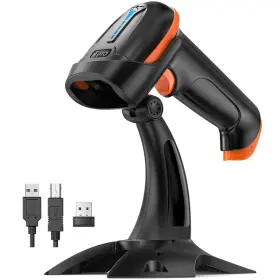 B07d799zdd Tera 1d 2d Qr Barcode Scanner Wireless And Wired Battery Level Indicator