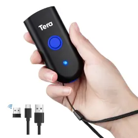 B07t82bgqy Tera Wireless 1d Laser Mini Pocket Barcode Scanner 3-in-1 Waterproof Compact