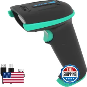 B0953bgrc6 Tera Barcode Scanner Wireless Versatile 2-in-1 2.4ghz Wirelessusb 2.0 Wired