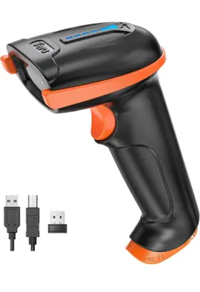 D5100-bk Tera 1d 2d Qr Barcode Scanner Wireless And Wired With Battery Level Indicator Di