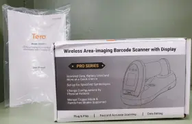 Hw0009-us Tera Barcode Scanner Wireless With Screen Pro 1d 2d Qr Charging Keypad #2