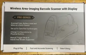 T300b Tera Pro Series Wireless 1d 2d Qr Barcode Scanner With Cradle Display Counting