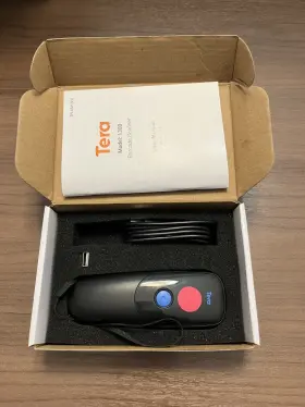 Te000763 Tera Model 1300 Mini Portable Barcode Scanner - Usb Plug And Play Dongle Manual