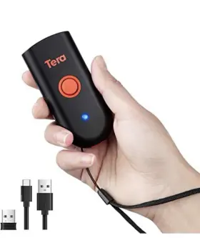 Te000884 Tera 1200 Bluetooth Usb 2.4g Wireless Barcode Scanner