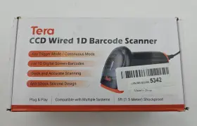 Tera-1500c Tera 1500c 1d Ccd Wired Usb Linear Barcode Scanner For Screen Payment