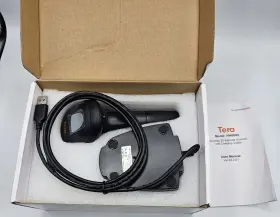 Tera-hw0005-bk-us Tera Hw0005 - 1d 2d Qr Wireless Barcode Scanner With Cradle Black 2.4g New Open #2