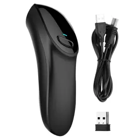 Tharo 616985734306 2.4g Wireless Barcode Scanner 361 Feet Transmission Distance Usb Cordless 1d