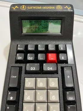 4000-101193 Titan 001353 A.s.t. Inventory Data Collection Terminal No Battery #2