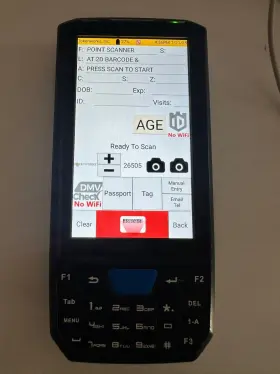 Kjyt1629 Tokenworks Idvisor Smart V2 Id Scanner - Drivers License And Passport Age Verification