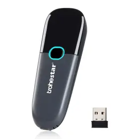Trohestar 700401126193 Wireless Barcode Scanner Support Bluetooth 2.4ghz Usb Connection 1d