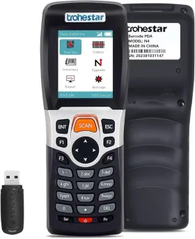 N4-n1 Trohestar Wireless Barcode Scanner Handheld Inventory Data Collector
