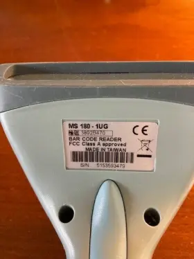 180-1ug Unitech Ms Bar Code Reader Usb #2