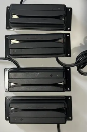 Ms146i-4g Unitech Lot Of 4 Usb Barcode Slot Readers